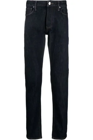 Emporio Armani Straight-leg mid-rise jeans