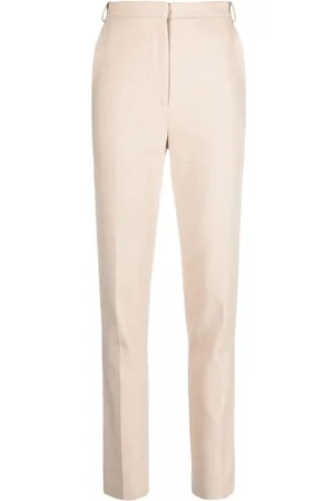 Patrizia Pepe Canvas slim-fit trousers