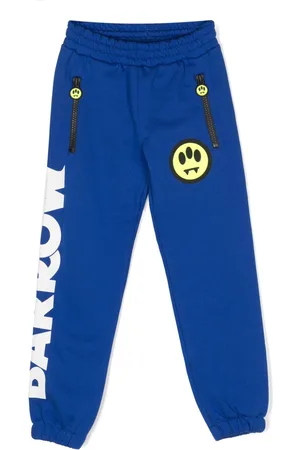 BARROW Logo-print cotton track pants