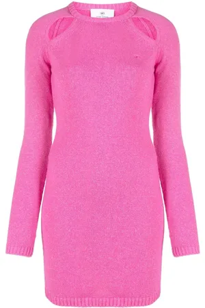 Chiara Ferragni Cut-out knitted minidress