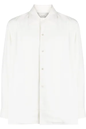 STUDIO NICHOLSON Long-sleeve straight-hem shirt