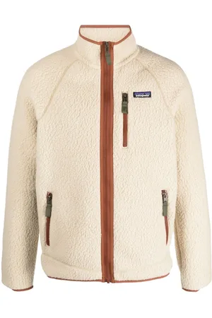 GmbH Kol Teddy Fleece Jacket in Natural for Men