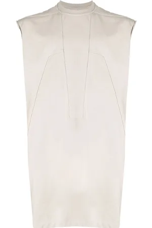 Rick Owens Fog seam-detailed tank top