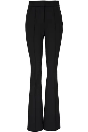 VERONICA BEARD Bonded-seams flared trousers