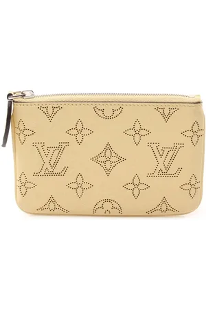 Pre-owned Louis Vuitton 2020s Small Zip Wallet In Yellow