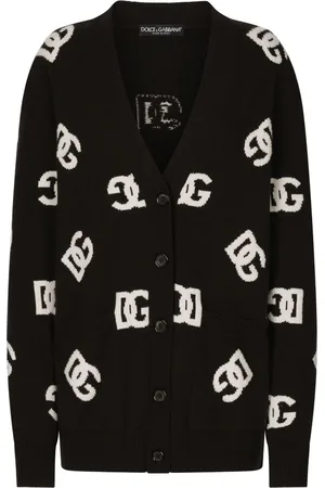 Dolce & Gabbana DG monogram virgin wool cardigan