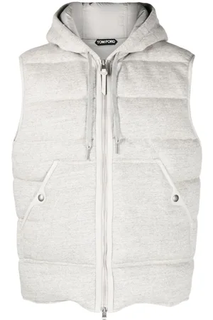 Tom Ford Mélange-effect cotton gilet
