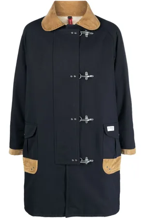 FAY Spread-collar duffle coat