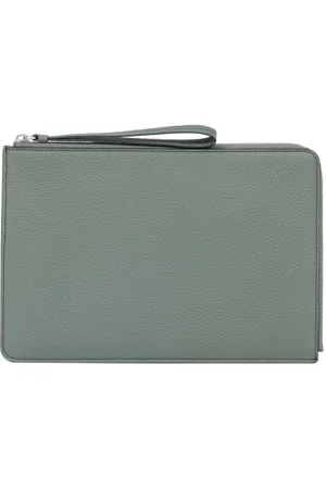 Maison Margiela Four-stitch leather pouch