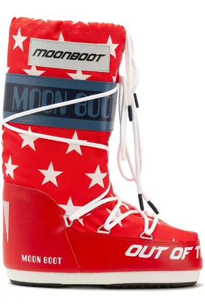 Moon Boot Icon Retrobiker star-print boots