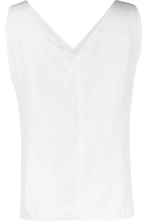 KRISTENSEN DU NORD V-neck sleeveless top