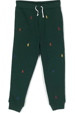 Ralph Lauren Polo Pony-motif jersey-fleece track pants