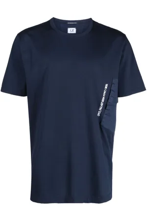 C.P. Company Slogan-print cotton T-shirt