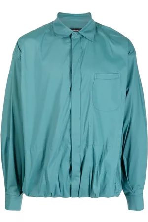 SONGZIO Spread-collar long-sleeve shirt