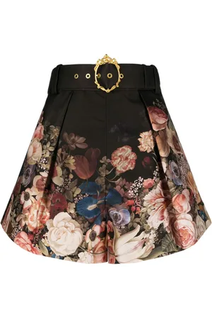 ZIMMERMANN Luminosity silk-blend shorts