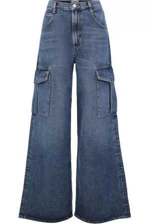 AGOLDE Wide-leg denim jeans