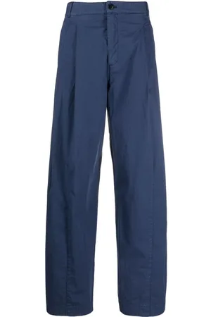 HENRIK VIBSKOV Claus pleated organic cotton trousers