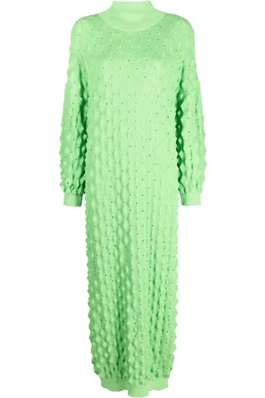 HENRIK VIBSKOV Spike-knit maxi dress