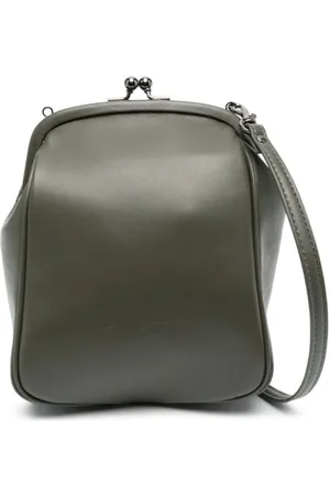 YOHJI YAMAMOTO Semi Gloss leather crossbody bag