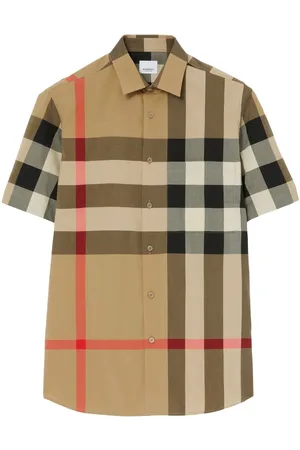 Burberry Checkered short-sleeved shirt
