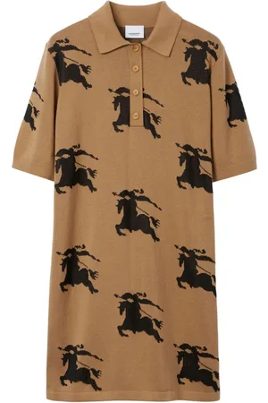 Burberry EKD-print jacquard shirt dress
