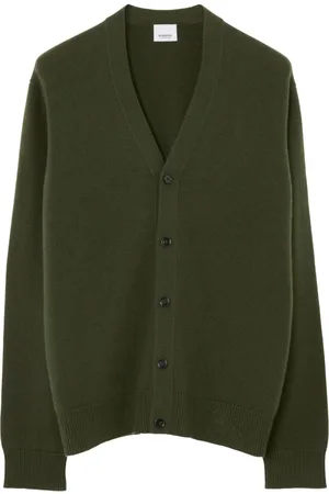 Burberry EKD-motif cashmere cardigan