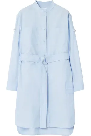 Burberry Belted cotton shirt dress