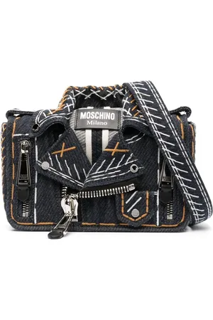 Houndstooth Moschino Heartbeat Bag