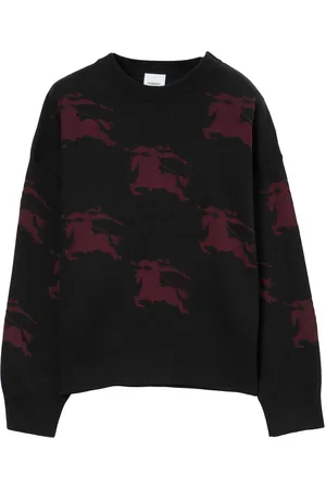 Burberry EKD patterned jacquard jumper