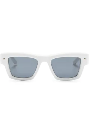 VALENTINO GARAVANI Logo-plaque tinted sunglasses