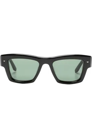 VALENTINO GARAVANI Logo-plaque tinted sunglasses