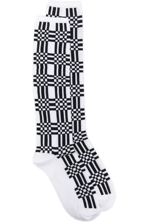 Marni Check-pattern ankle socks