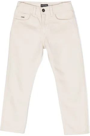 Emporio Armani J75 logo-embellished jeans