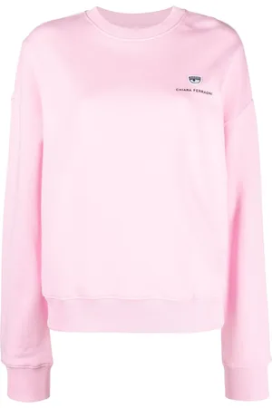 Chiara Ferragni Logo-appliqué cotton sweatshirt