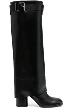 Casadei Cleo 70mm buckled leather boots
