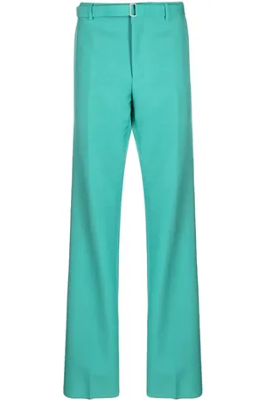 Lanvin Belted straight-leg trousers