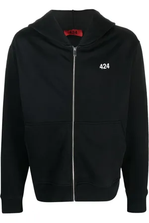 424 FAIRFAX Logo-print cotton hoodie