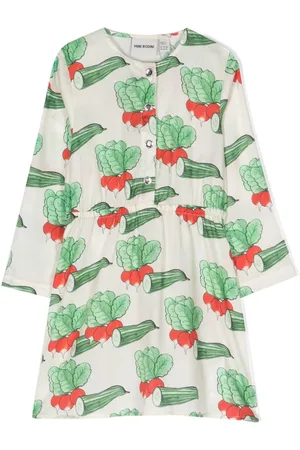 Mini Rodini Fruit-print lyocell dress