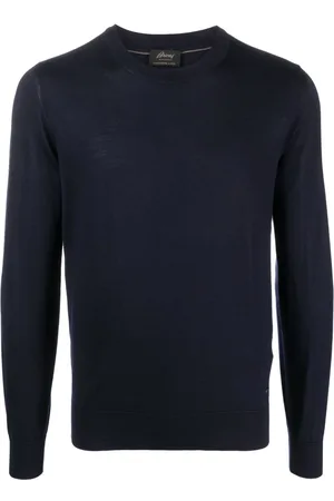 BRIONI Fine-knit cashmere-blend jumper