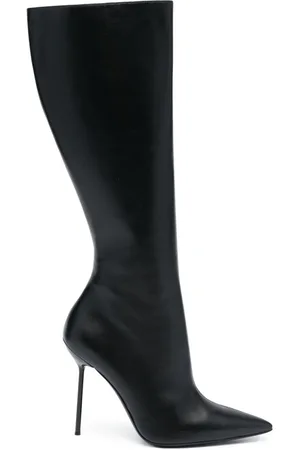 PARIS TEXAS 110mm leather stiletto boots