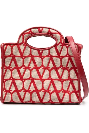 VALENTINO GARAVANI Mini Le Troisième jacquard tote bag