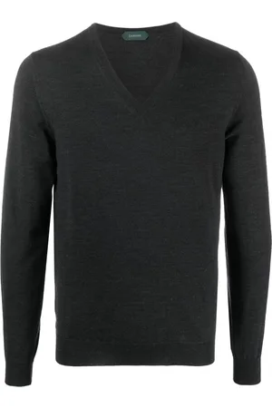 ZANONE V-neck virgin-wool jumper