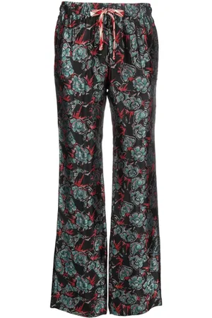 Zadig & Voltaire Pomy jacquard-pattern trousers