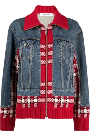 UNDERCOVER Panelled-design cotton jacket