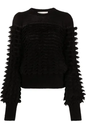 ZIMMERMANN 3D-knitted felted jumper