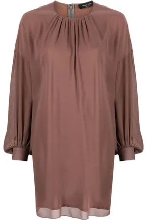 Fabiana Filippi Gathered-detail minidress