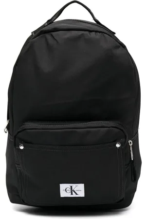 Calvin Klein Jeans logo-patch Buckled Backpack - Farfetch