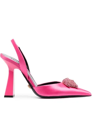 VERSACE La Medusa 105mm slingback pumps