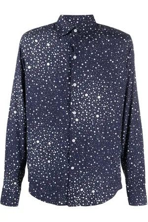 Fursac Star-print cotton shirt