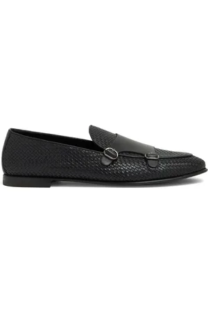 Neil Barrett Buckled leather loafers